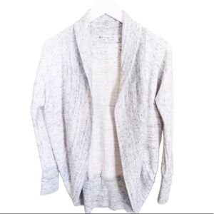RICKIS REVOLUTION Cocoon Open Front Sweater With Long Sleeves Grey Size XS